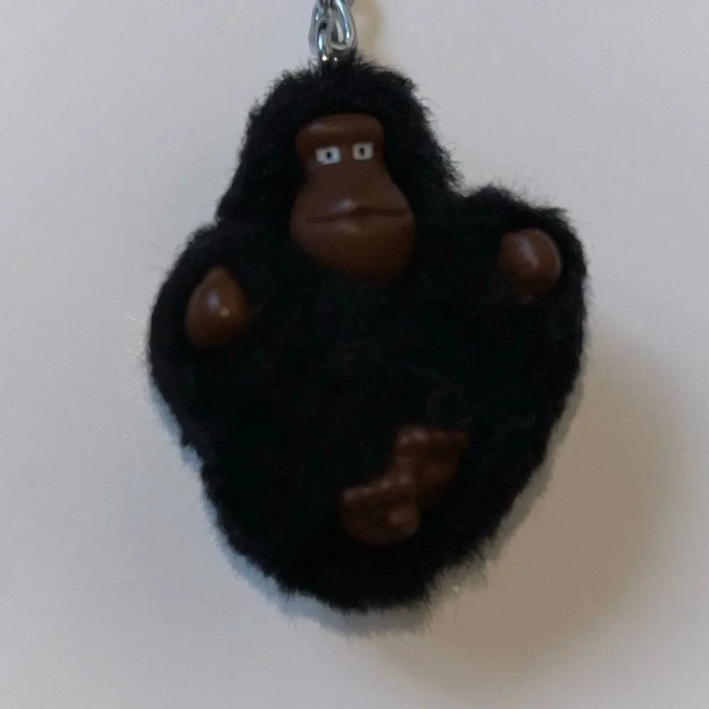 NEW Kipling Make Up/Cosmetic brush holder case +monkey pencil black nylon travel - Picture 5 of 6